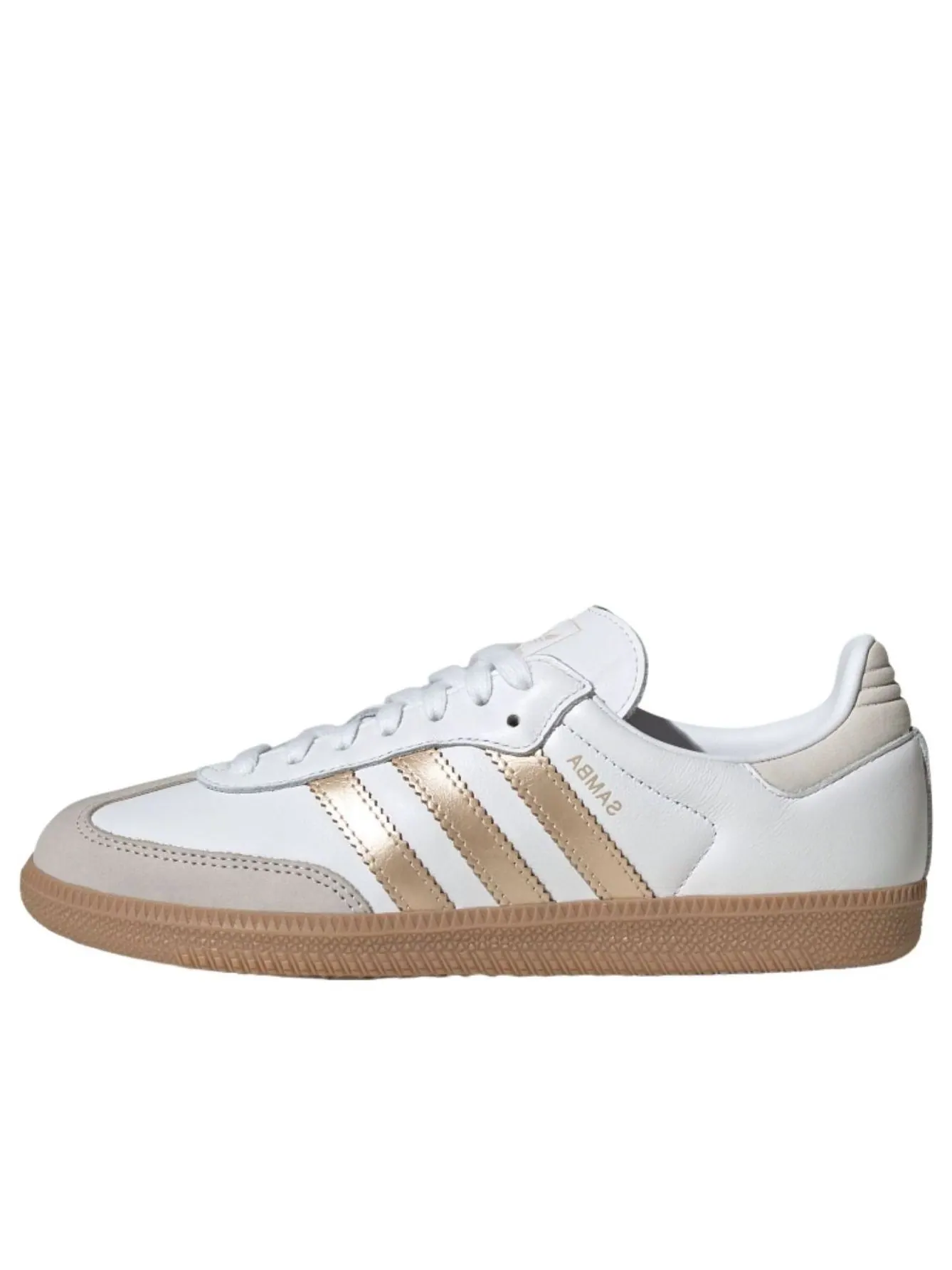 (WMNS) Adidas Samba OG 'White Wonder Gold Grey' — изображение 1 из 5