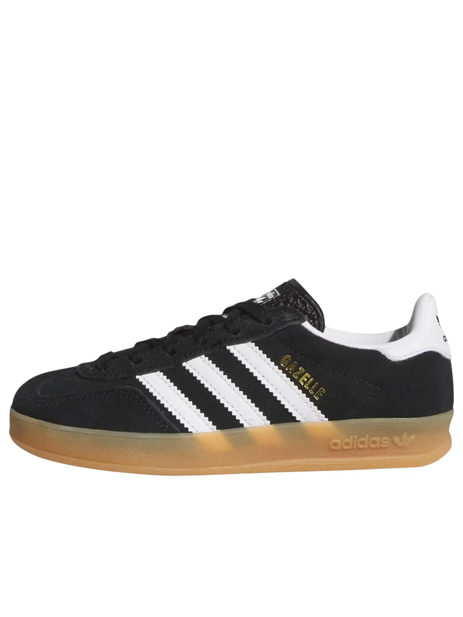 Кроссовки Adidas Gazelle Indoor 'Black White Gum' IH9135 — изображение 1 из 5, черный