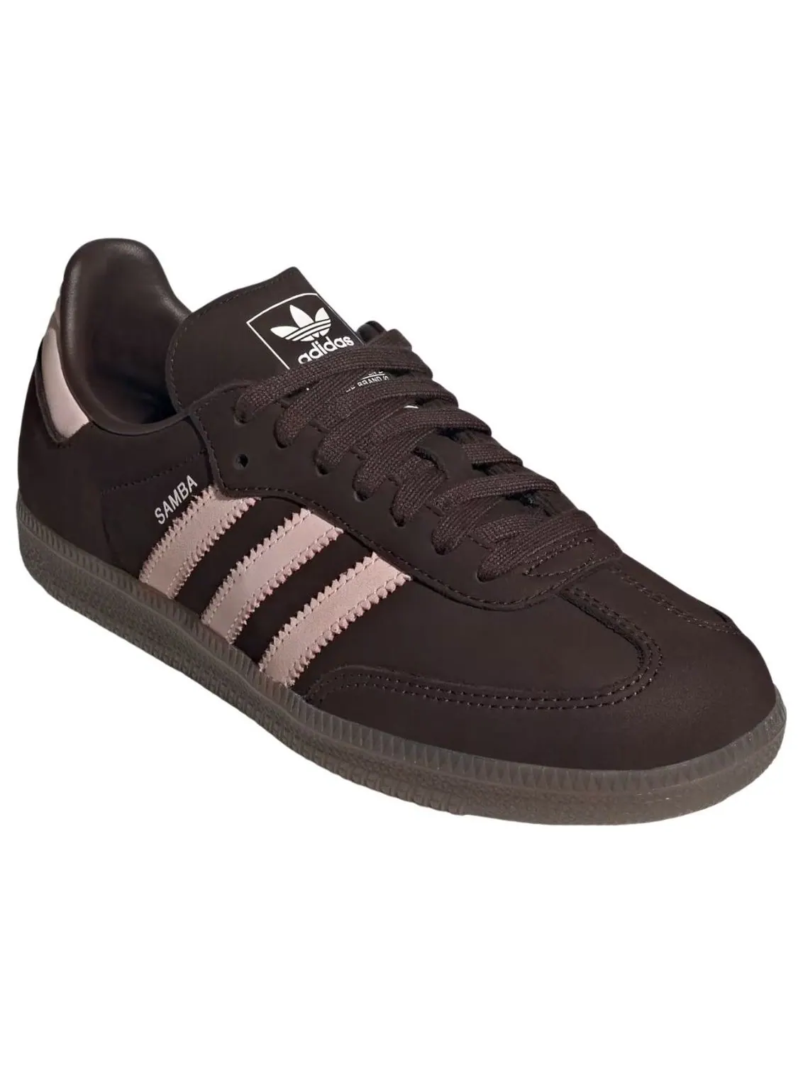 (WMNS) Adidas Samba OG «Aurora Coffee Sandy Pink» — изображение 4 из 5, розовый/белый