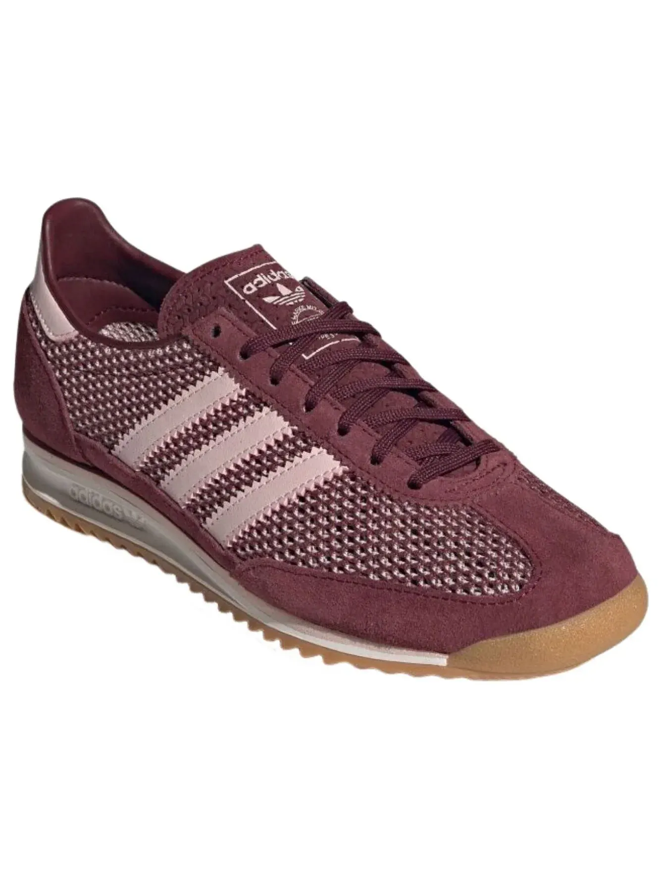 Кроссовки (WMNS) Adidas SL 72 'Красный' — изображение 2 из 6