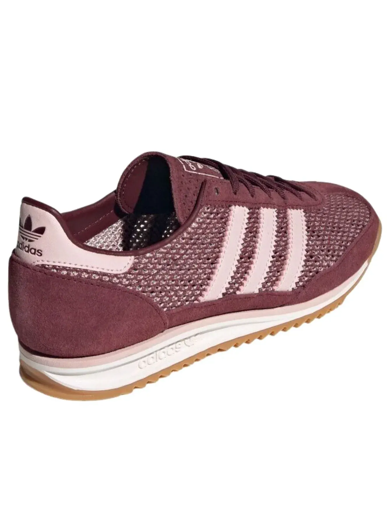 Кроссовки (WMNS) Adidas SL 72 'Красный' — изображение 3 из 6