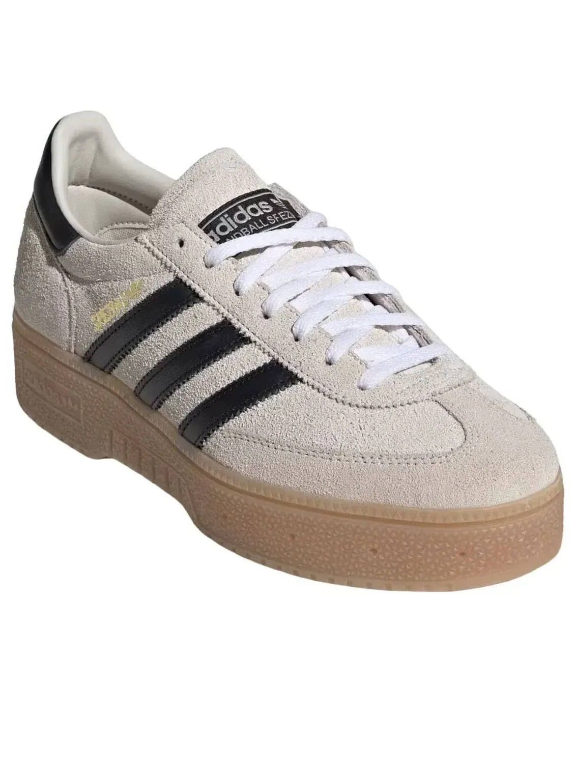 Кроссовки (WMNS) Adidas Handball Spezial Bold 'Alumina Black Gum' — изображение 4 из 5, бежевый