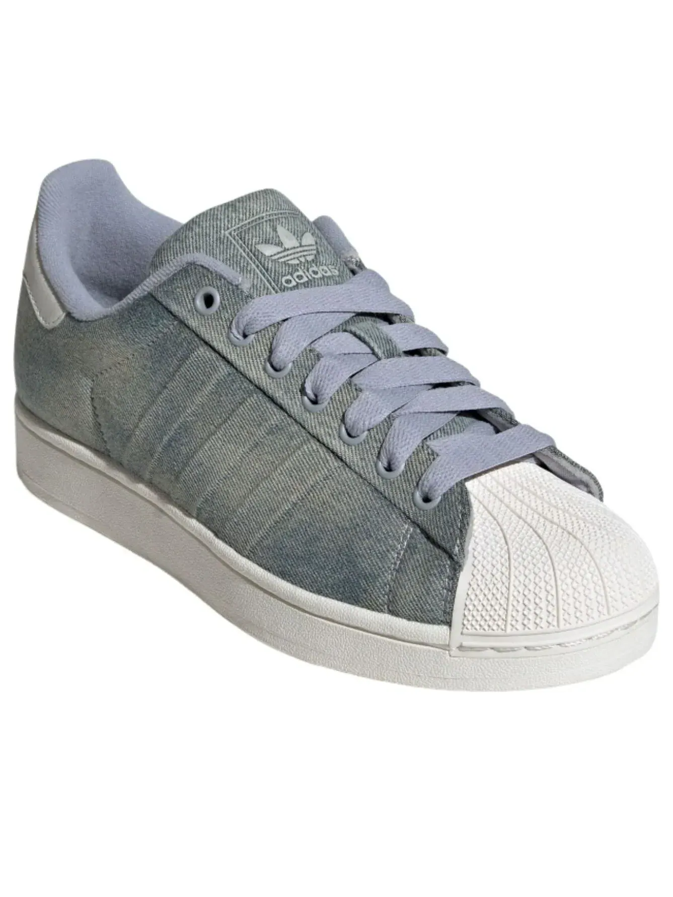 Кроссовки Adidas Superstar 'Denim' — изображение 2 из 6, синий