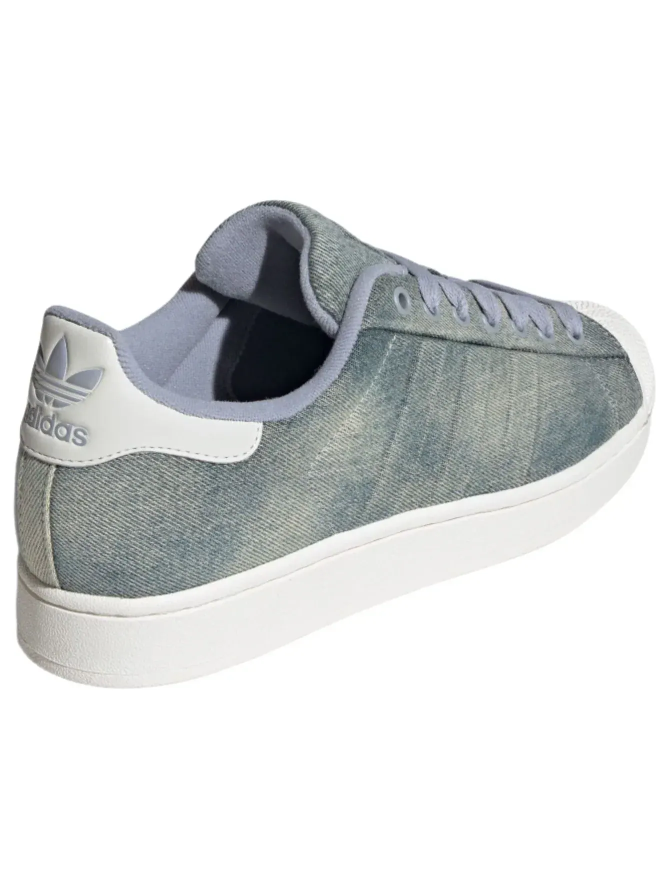 Кроссовки Adidas Superstar 'Denim' — изображение 3 из 6, синий