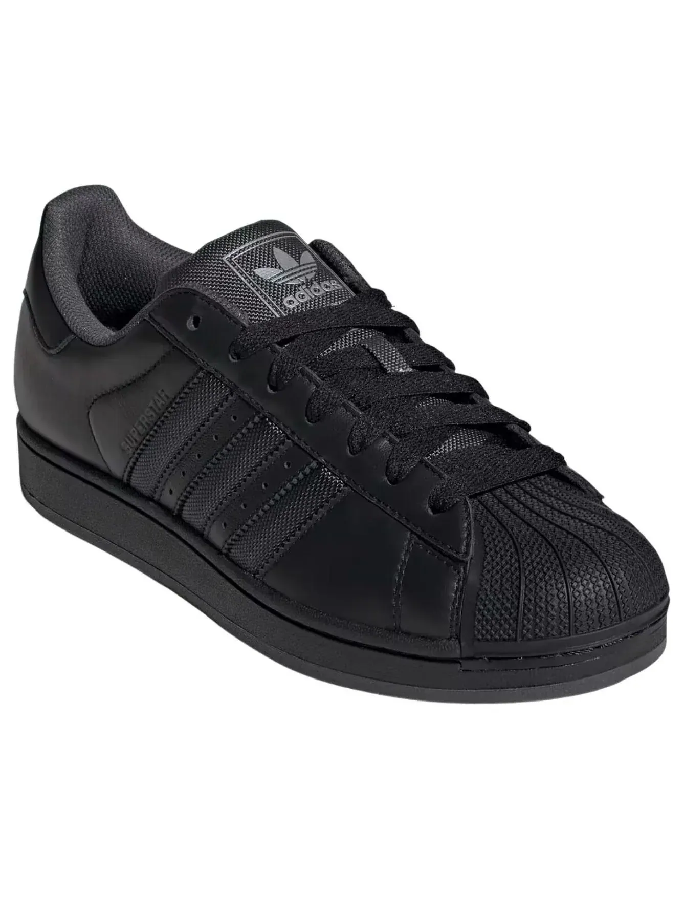 Кроссовки (WMNS) Adidas Superstar II 'Core Black Grey Silver' — изображение 2 из 6, черный