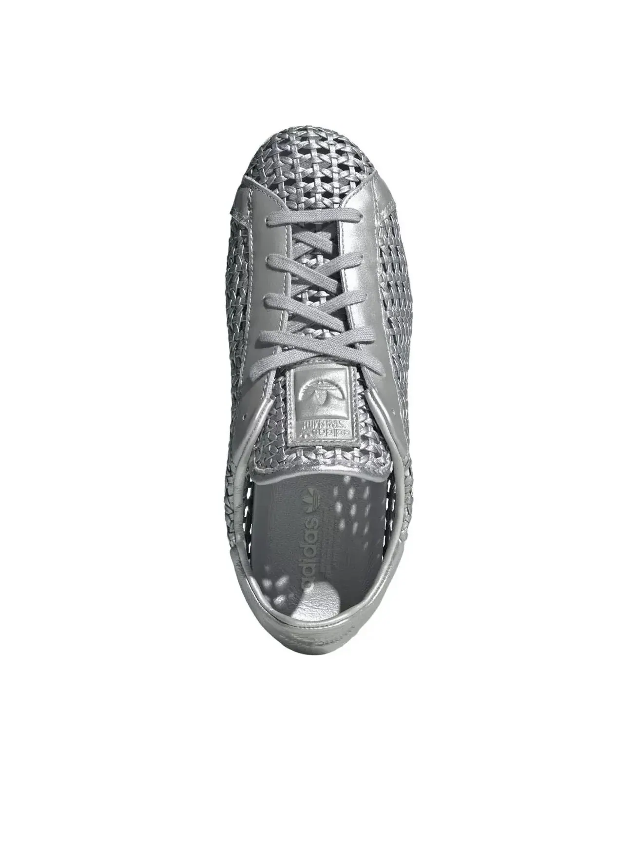 Кроссовки (WMNS) Adidas Stan Smith Lo Pro 'Silver Metallic' — изображение 2 из 5, серебряный