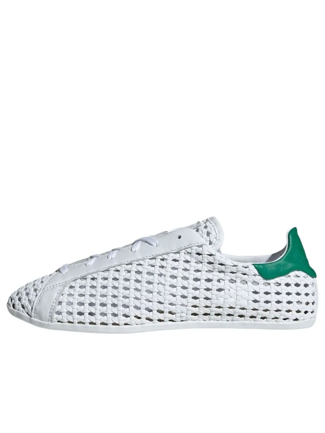 Adidas Stan Smith Basketweave (WMNS) — изображение 1 из 5, белый/зеленый