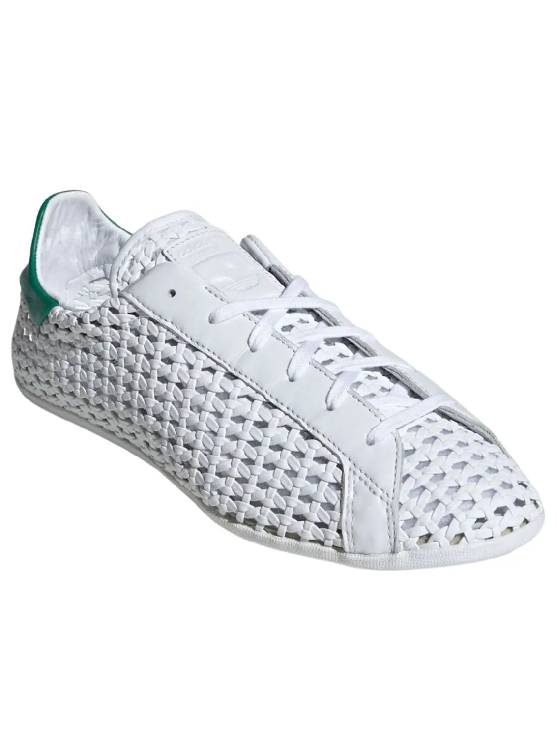 Adidas Stan Smith Basketweave (WMNS) — изображение 2 из 5, белый/зеленый