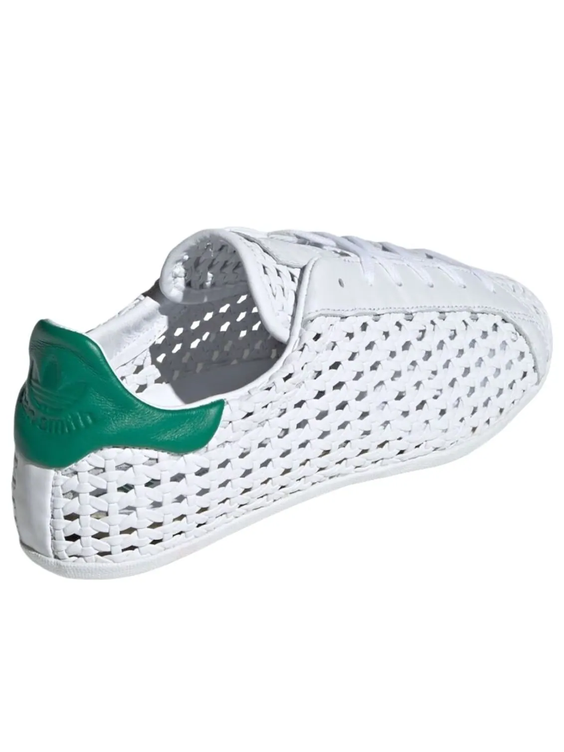 Adidas Stan Smith Basketweave (WMNS) — изображение 3 из 5, белый/зеленый