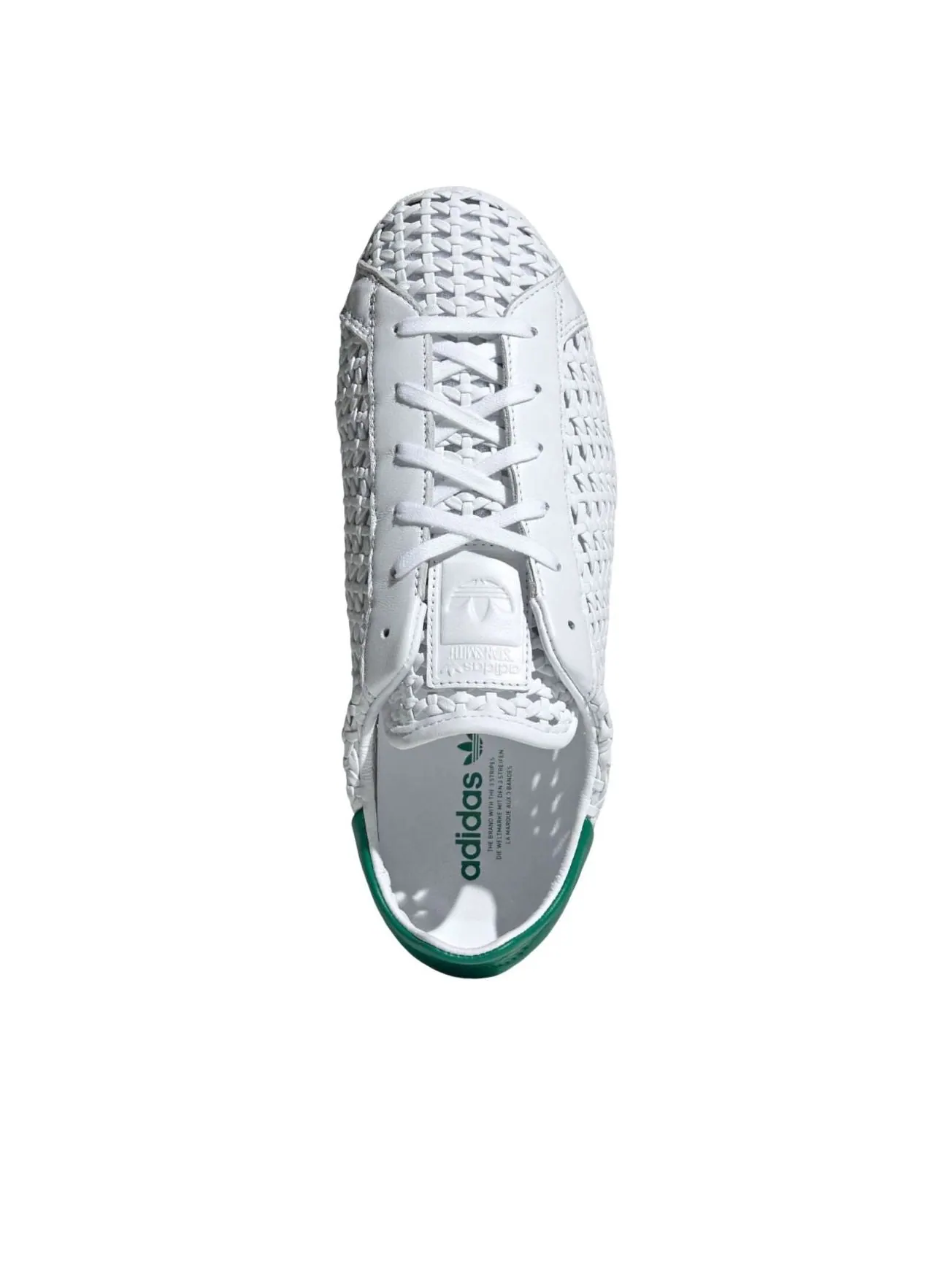 Adidas Stan Smith Basketweave (WMNS) — изображение 4 из 5, белый/зеленый