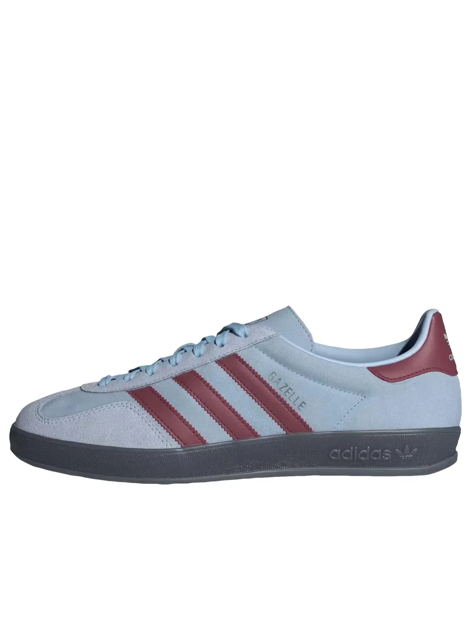 Мужские кроссовки замшевые с принтом Gazelle Indoor Adidas — изображение 1 из 5, синий