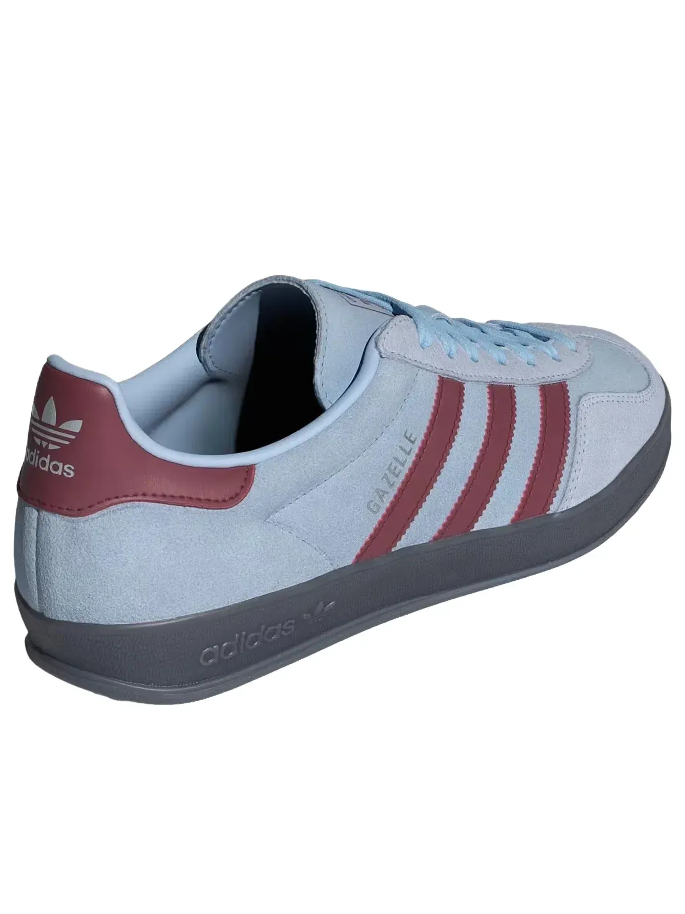 Мужские кроссовки замшевые с принтом Gazelle Indoor Adidas — изображение 4 из 5, синий