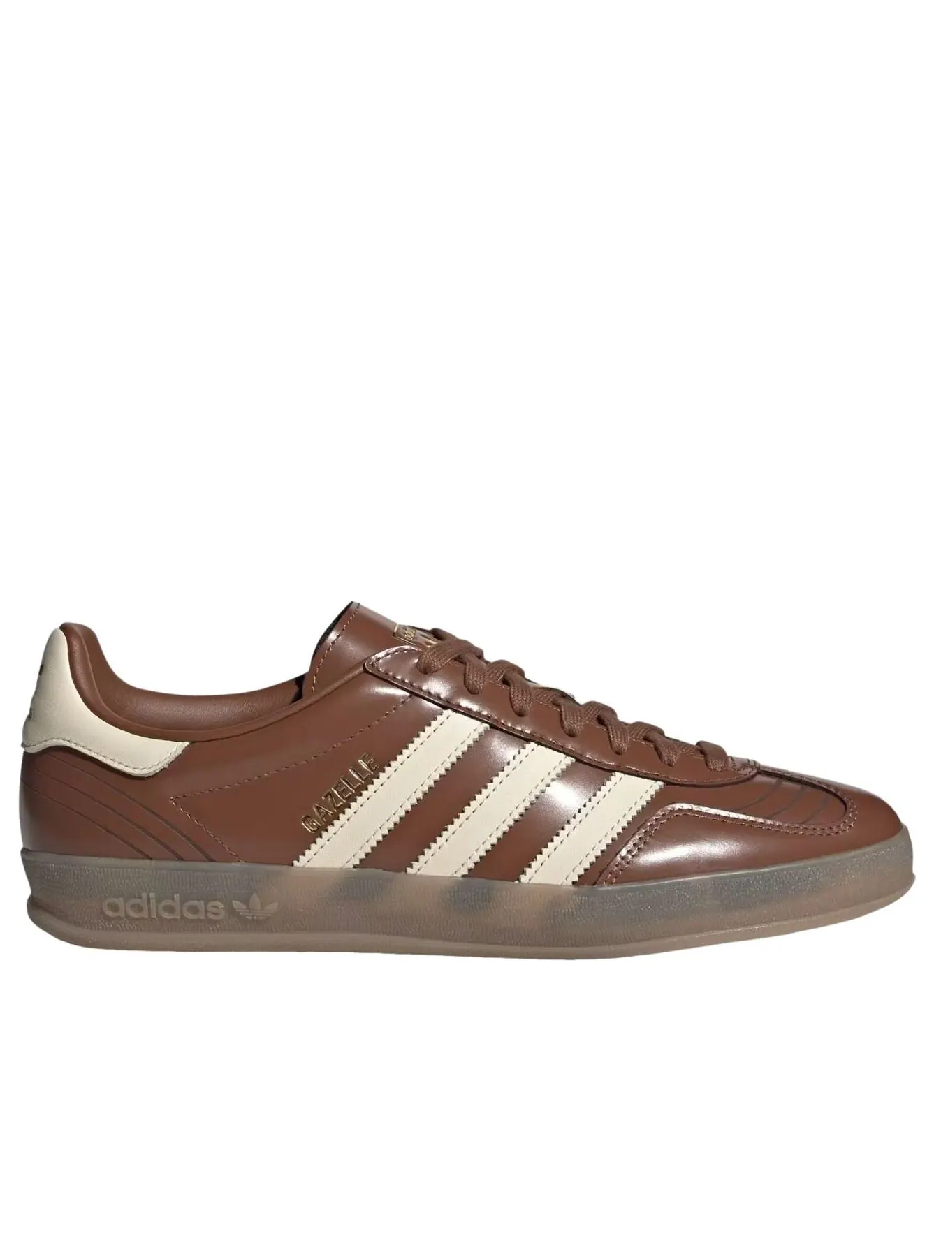 Adidas Gazelle Indoor 'Preloved Brown Wonder White Gum' — изображение 6 из 6, коричневый/белый
