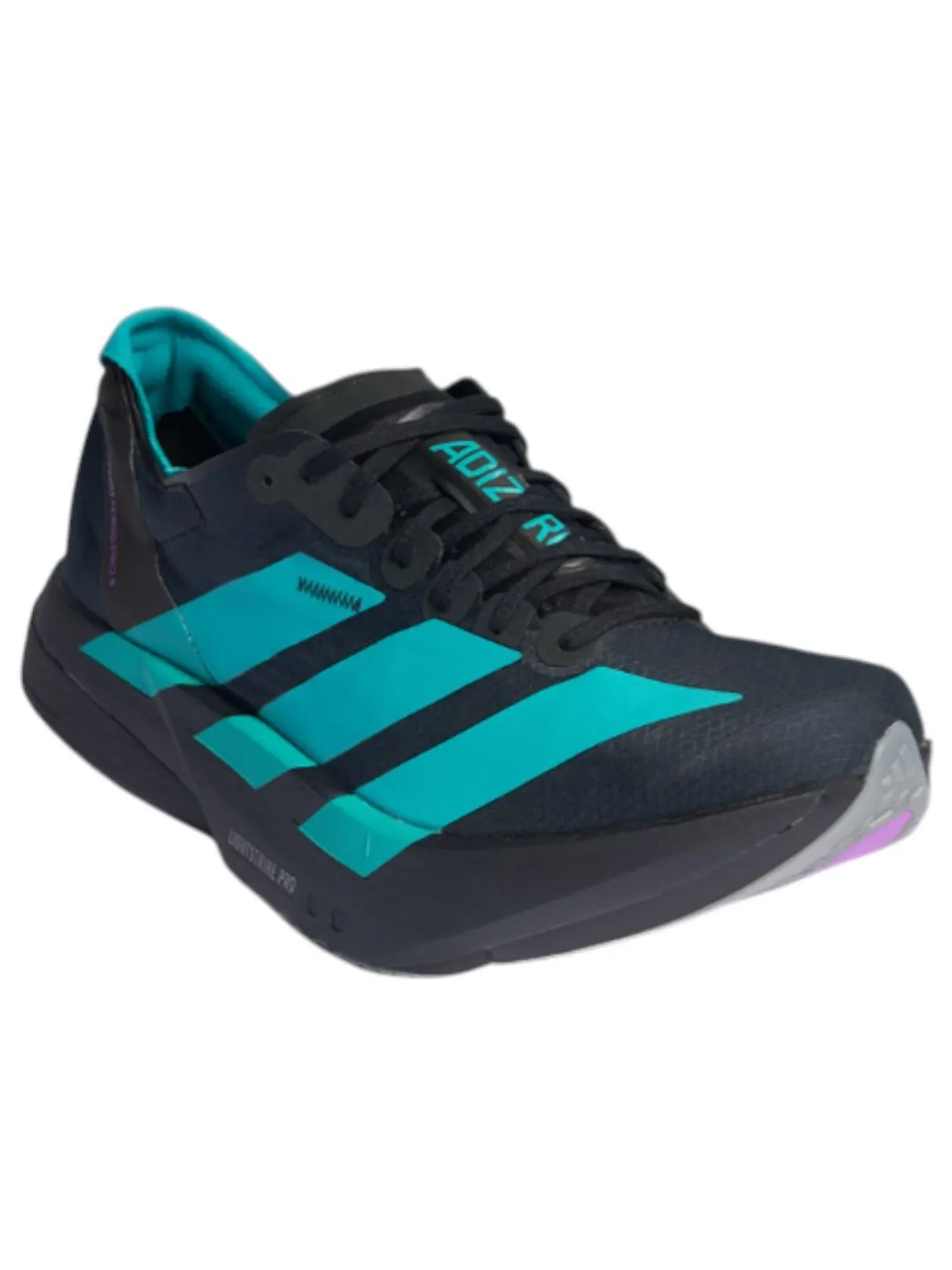 Adidas Adizero Adios PRO 4 'Черный' — изображение 4 из 5, черный/зеленый