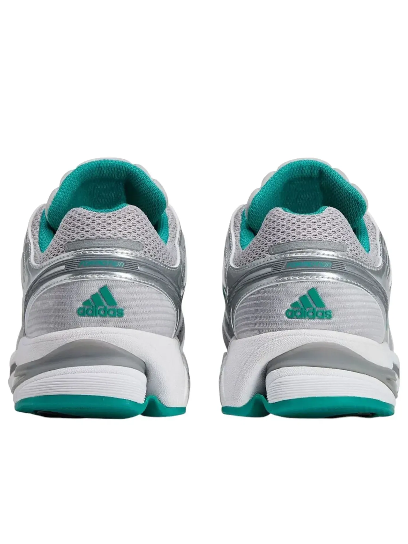 Мужские кроссовки с верхом из сетки Adistar Control 5 Adidas — изображение 4 из 5, серебряный