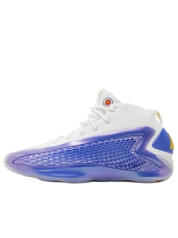 Кроссовки ae 1 mcdonald's all american 'white blue' Adidas — изображение 1 из 3, белый/синий