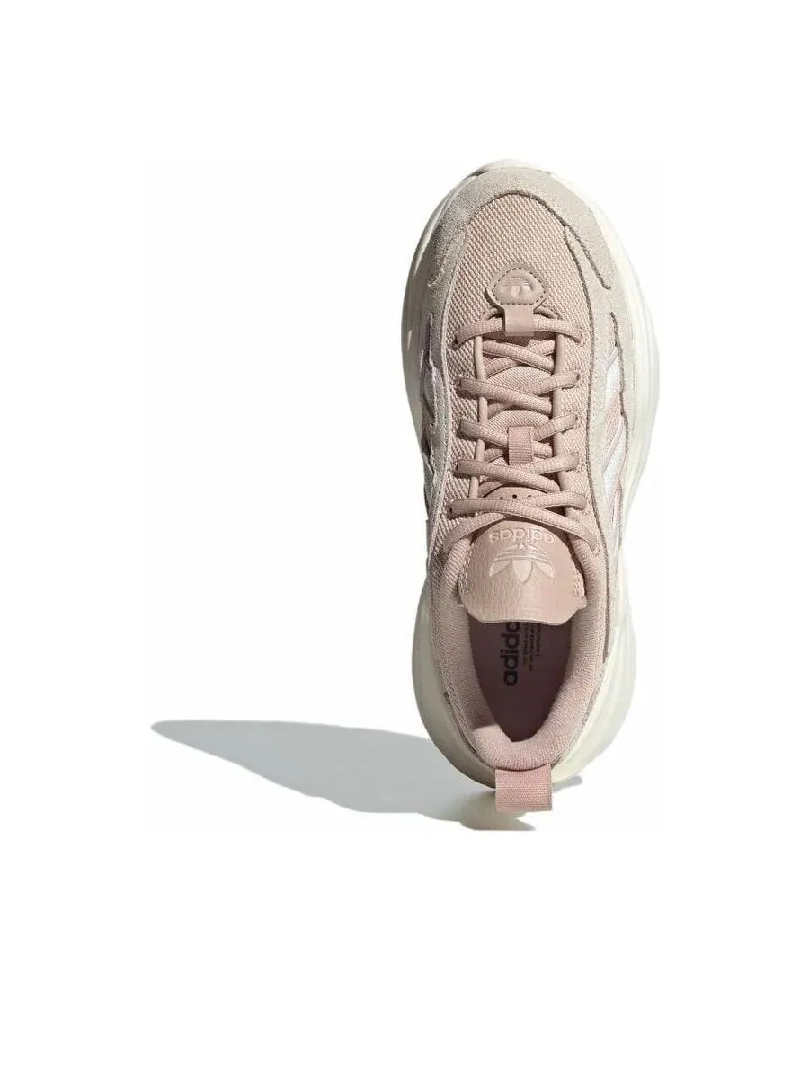 Кроссовки (WMNS) adidas Ozgaia 'Off White Wonder Taupe' — изображение 5 из 6, розовый