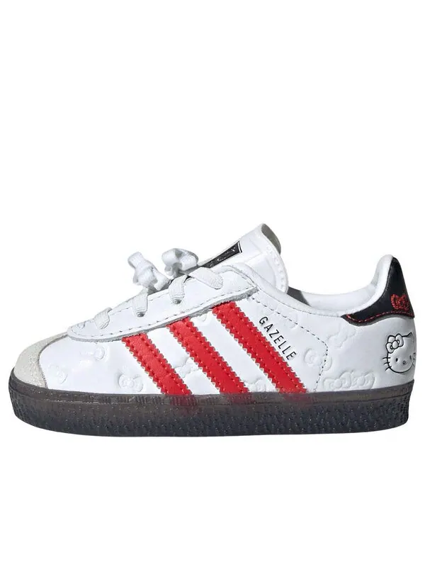 Кроссовки x hello kitty gazelle indoor '50th anniversary' Adidas — изображение 1 из 4, белый/красный/черный