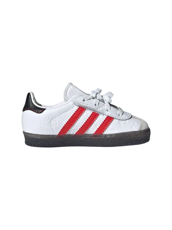 Кроссовки x hello kitty gazelle indoor '50th anniversary' Adidas — изображение 2 из 4, белый/красный/черный