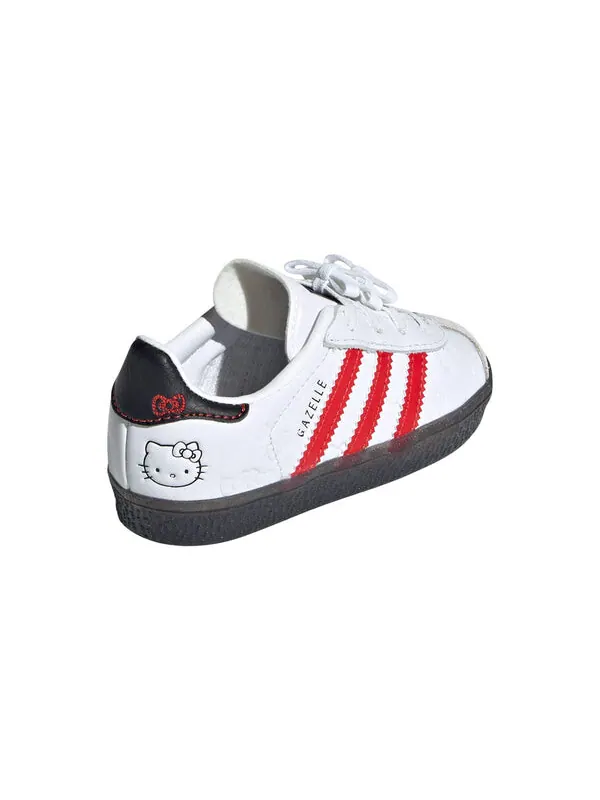 Кроссовки x hello kitty gazelle indoor '50th anniversary' Adidas — изображение 4 из 4, белый/красный/черный