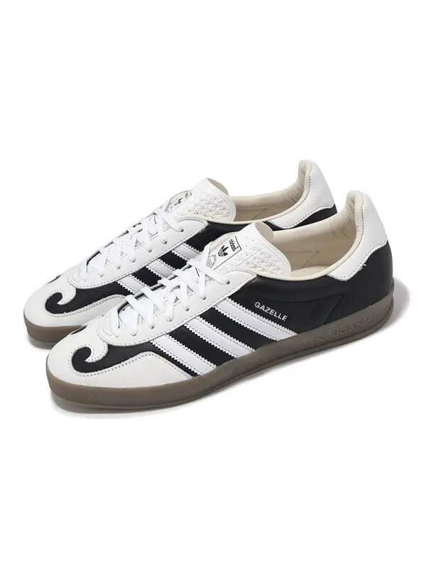 Кроссовки газель для помещений Adidas — изображение 3 из 4, белый/белый/серебристый