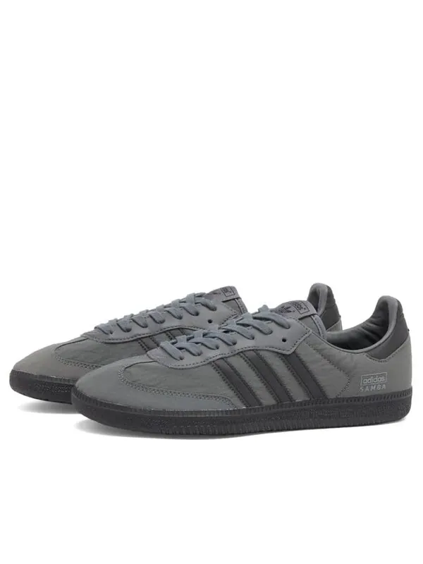 Кроссовки Adidas Samba OG — изображение 2 из 4, серый/черный/черный