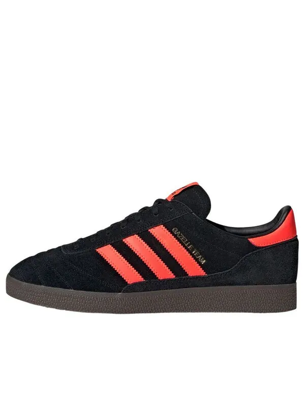 Кроссовки газель команда Adidas — изображение 1 из 4, черный/оранжевый