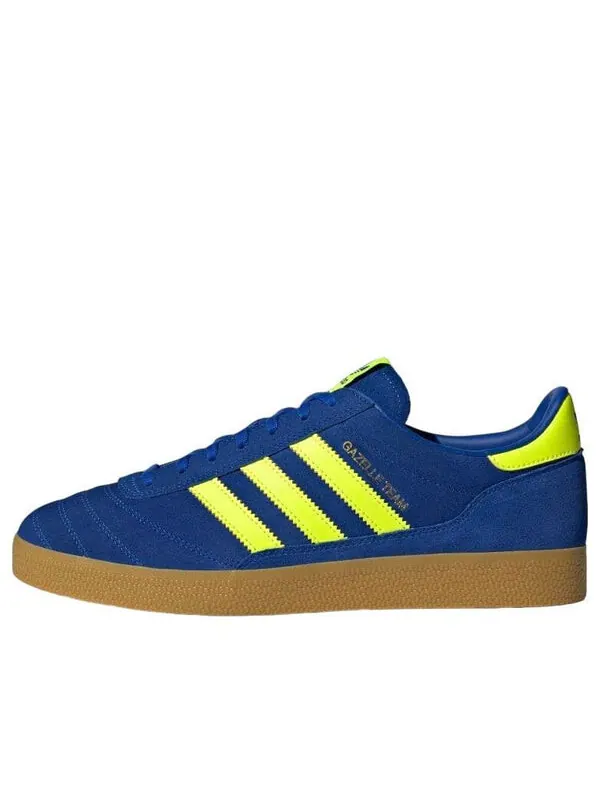 Кроссовки газель команда Adidas — изображение 1 из 4, синий/желтый/белый