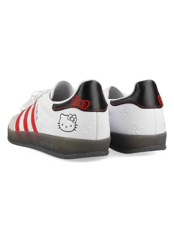 Кроссовки x hello kitty gazelle для помещений Adidas — изображение 4 из 4, белый/красный/золотистый
