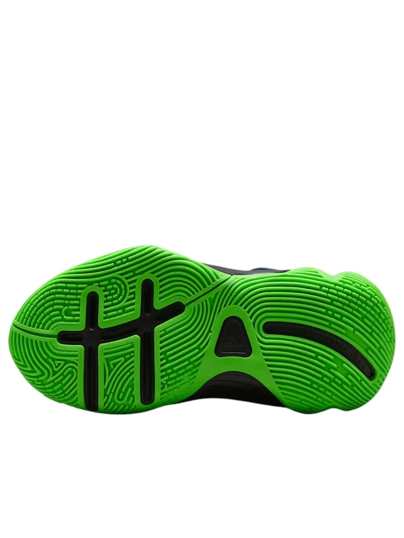 Кроссовки (PS) Nike Giannis Immortality 4 'Space Blue Impact Green Bright Purple Black' — изображение 5 из 6, мульти