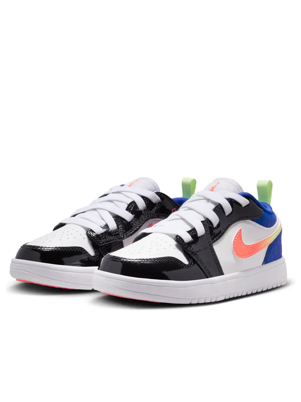 Кроссовки (PS) Air Jordan 1 Low Alt SE 'White Bright Mango Game Royal' — изображение 4 из 6, белый