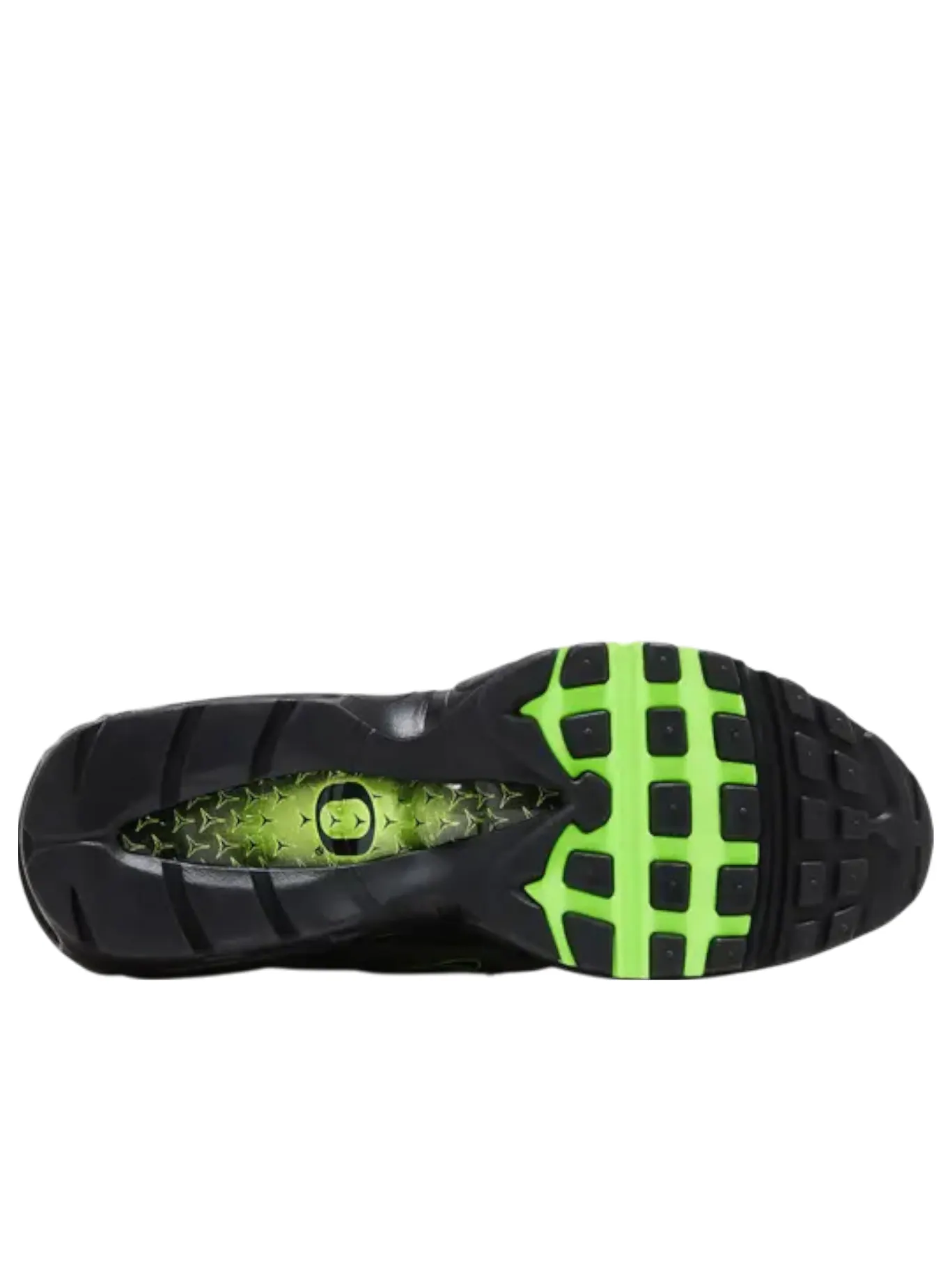 Кроссовки Nike Air Max 95/97 'University of Oregon - Storm' — изображение 3 из 3, мульти/черный/зеленый
