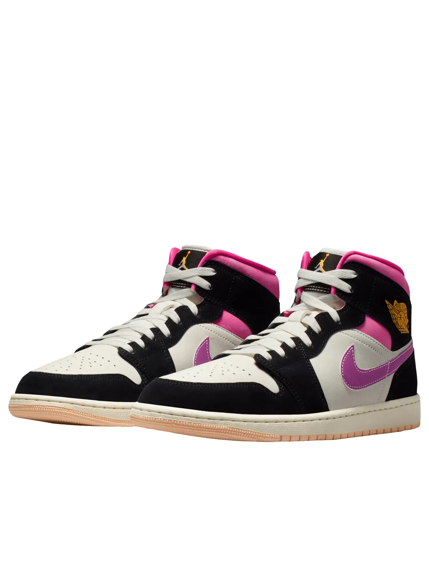 Кроссовки Jordan 1 Mid SE 'World Tour' II3789-001 — изображение 4 из 6, черный