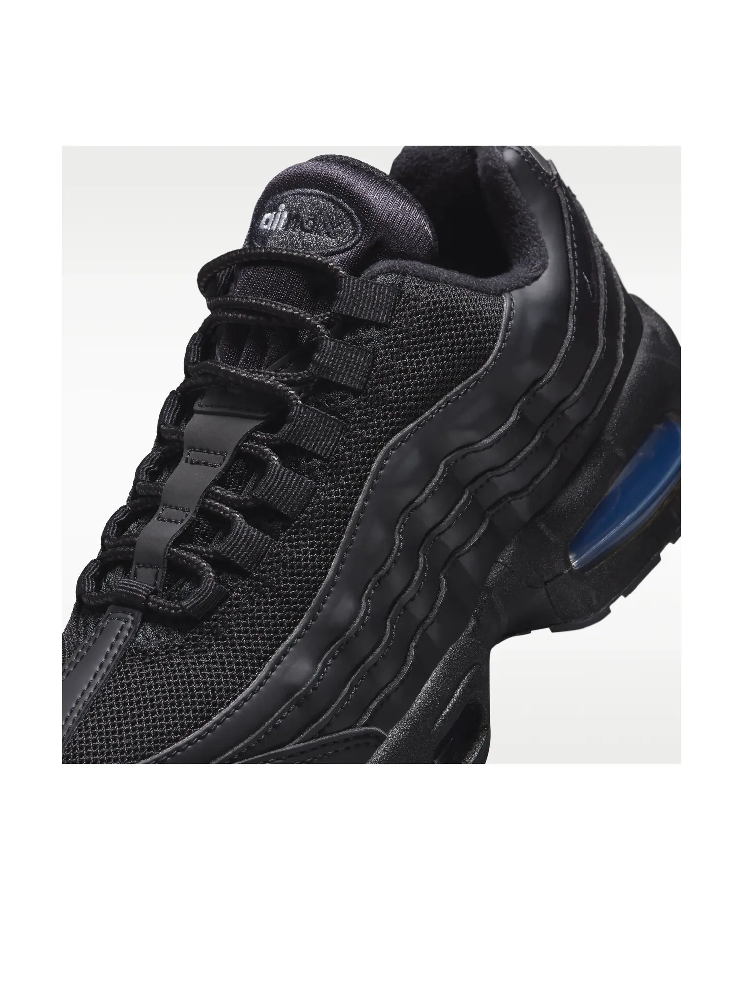 Кроссовки детские Nike Air Max 95 Big Bubble — изображение 4 из 6, черный/черный//черный