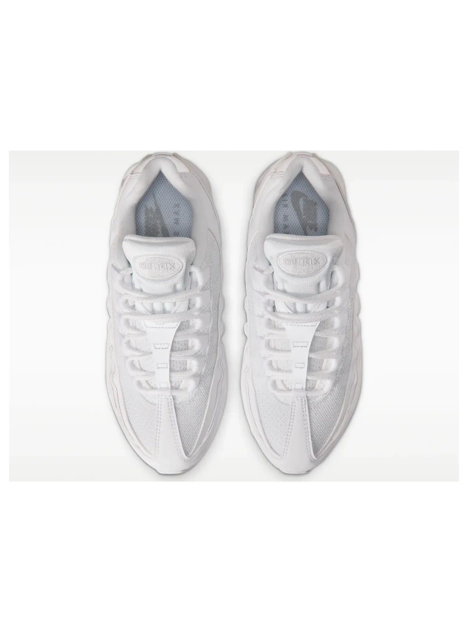 Кроссовки (GS) Nike Air Max 95 Big Bubble 'White Pure Platinum' — изображение 2 из 6, белый