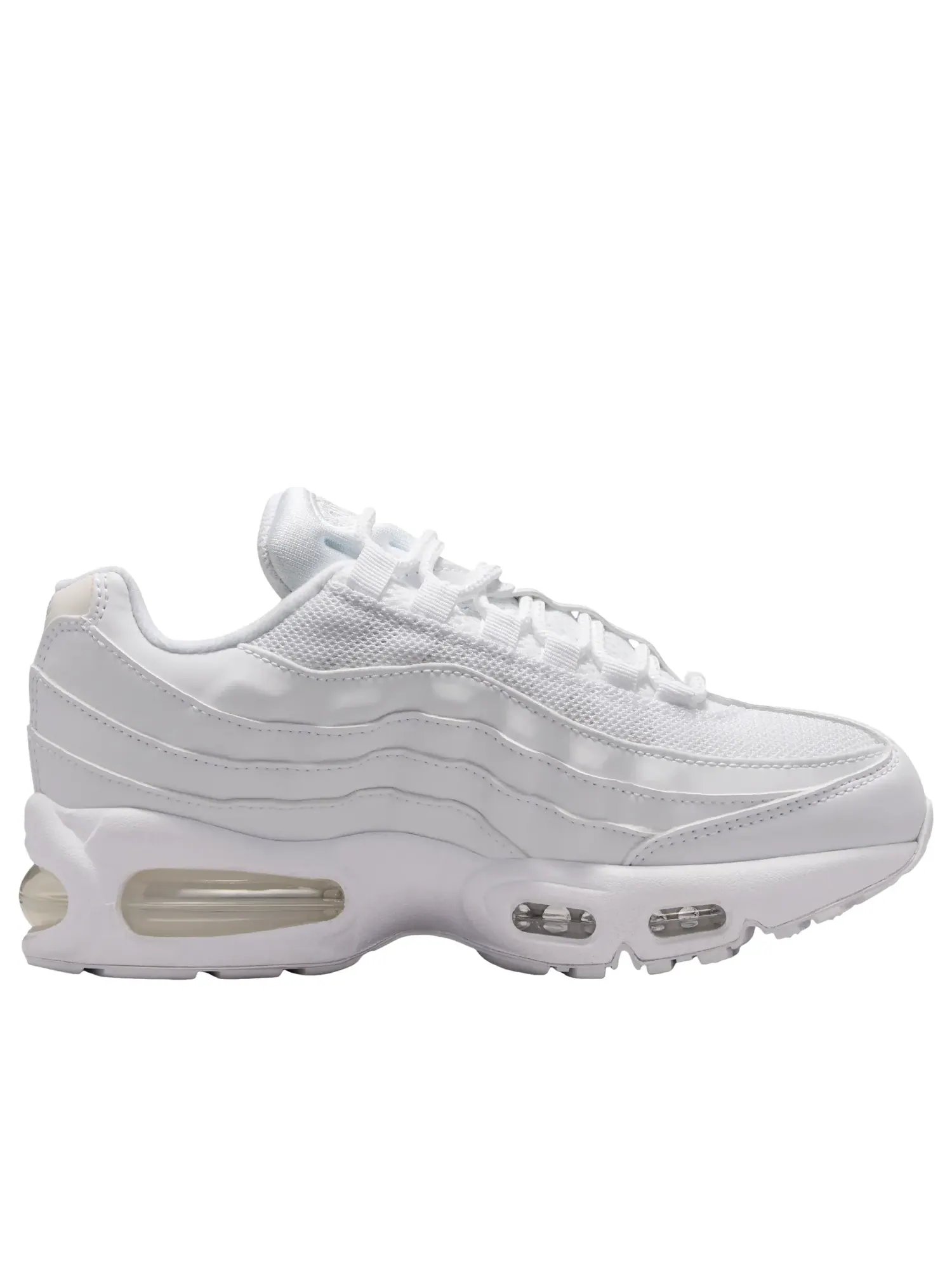 Кроссовки (GS) Nike Air Max 95 Big Bubble 'White Pure Platinum' — изображение 6 из 6, белый