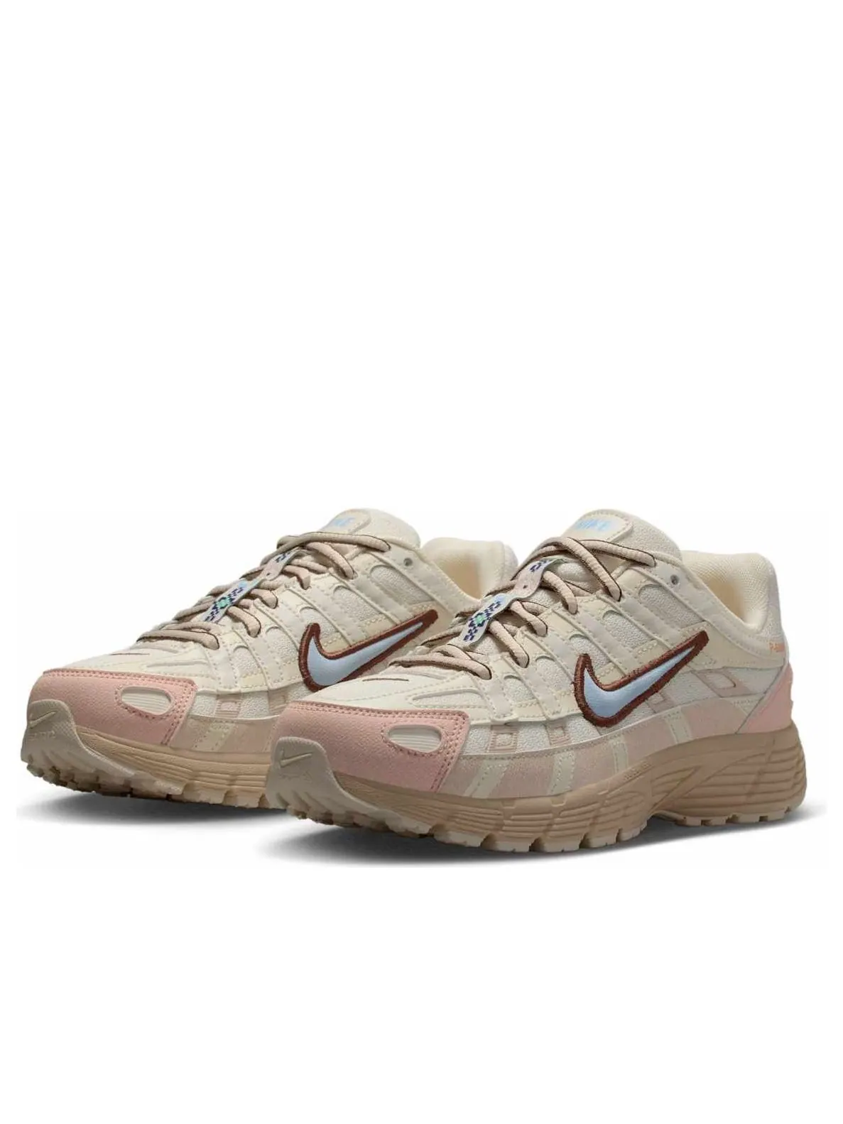 Кроссовки (GS) Nike P-6000 'Soft Pearl Celestine Blue' — изображение 3 из 7, розовый
