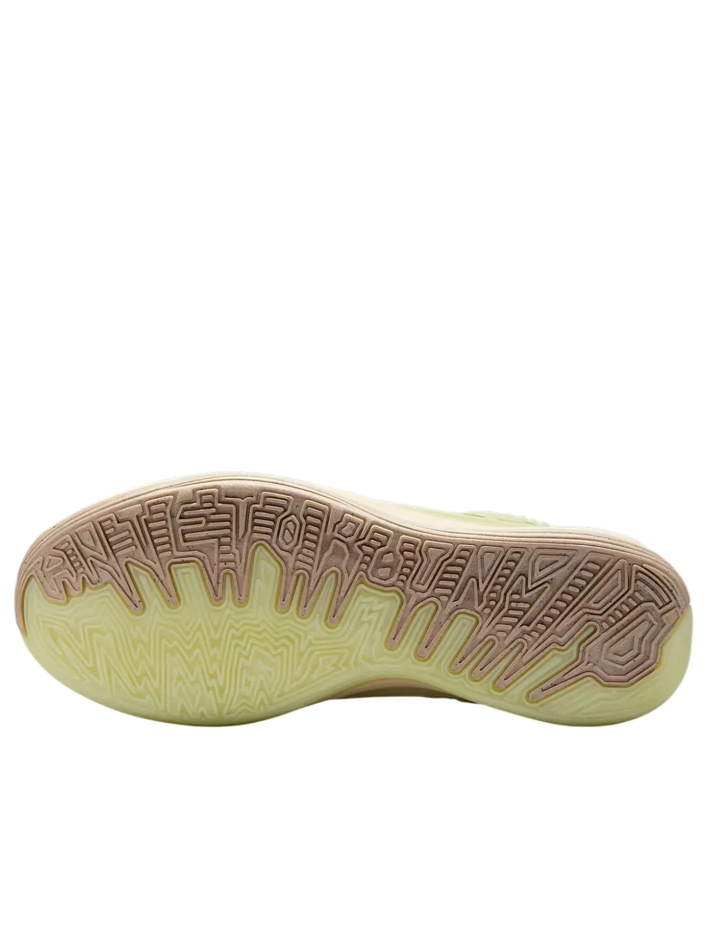 Кроссовки Nike Giannis Freak 7 EP 'Light Khaki Fluorescent Yellow' — изображение 5 из 6, бежевый