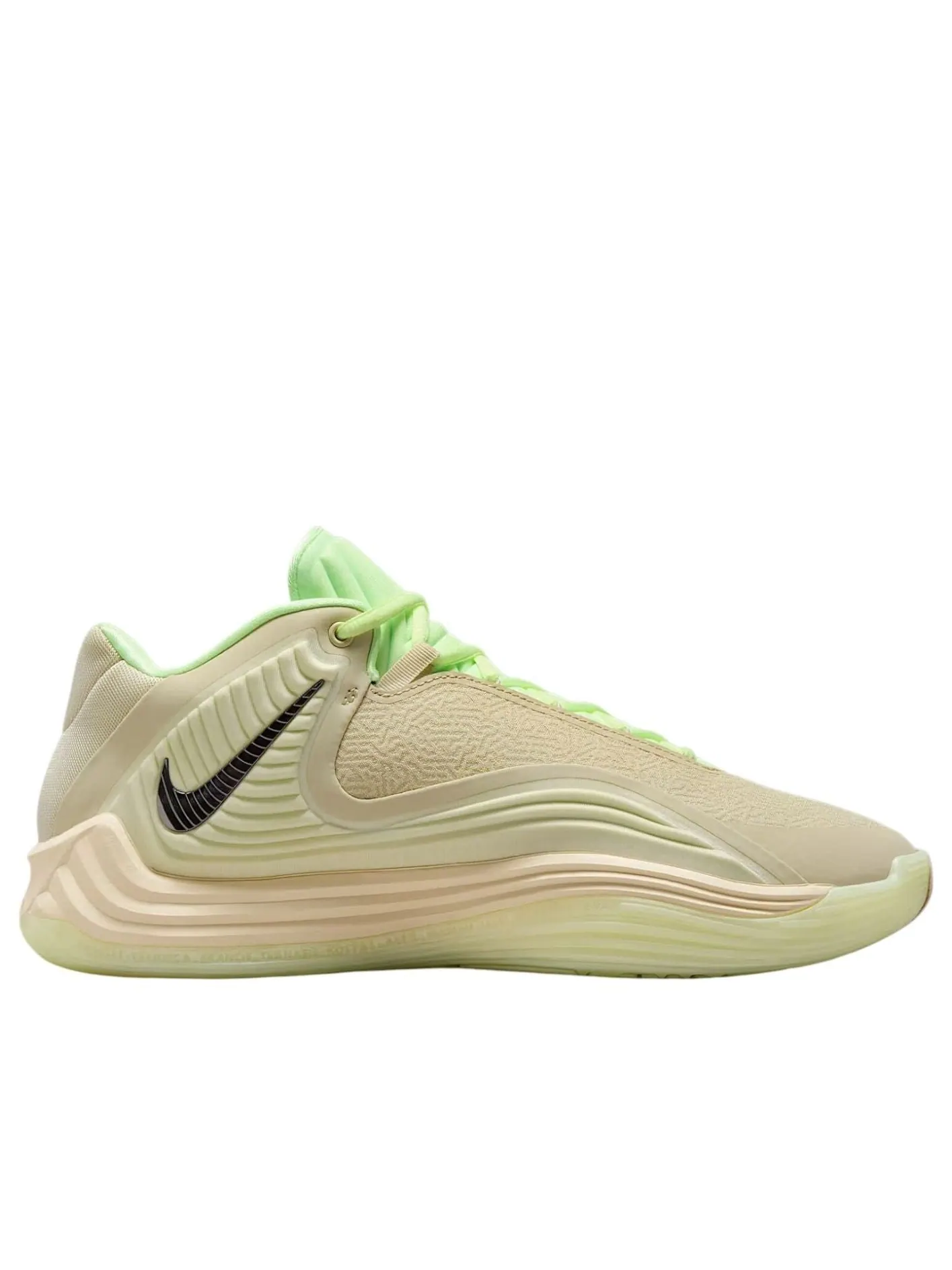 Кроссовки Nike Giannis Freak 7 EP 'Light Khaki Fluorescent Yellow' — изображение 6 из 6, бежевый