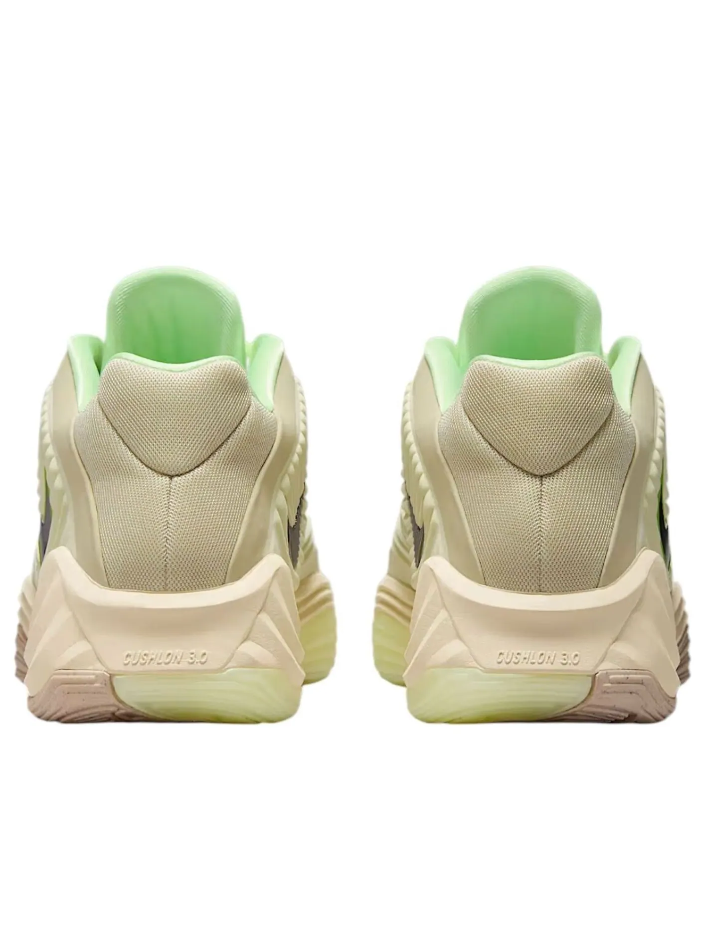 Кроссовки Nike Giannis Freak 7 EP 'Light Khaki Fluorescent Yellow' — изображение 4 из 6, светлый хаки/желтый