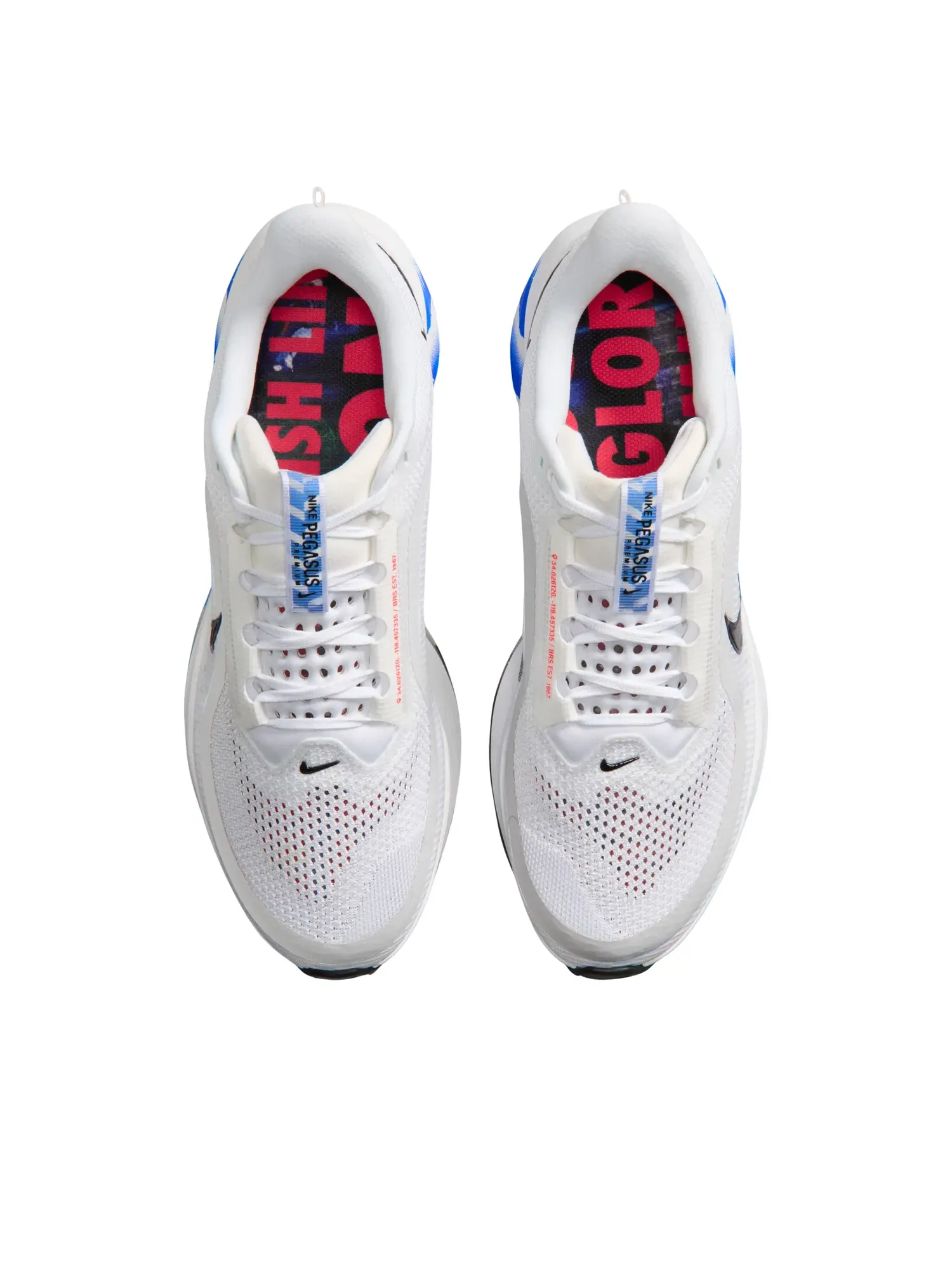 Кроссовки Nike Air Zoom Pegasus Premium 'White Racer Blue Black' II5262-100 — изображение 2 из 6, белый