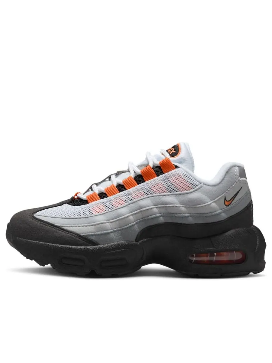 Кроссовки (PS) Nike Air Max 95 OG 'Bright Mandarin' 2025 — изображение 1 из 6, белый