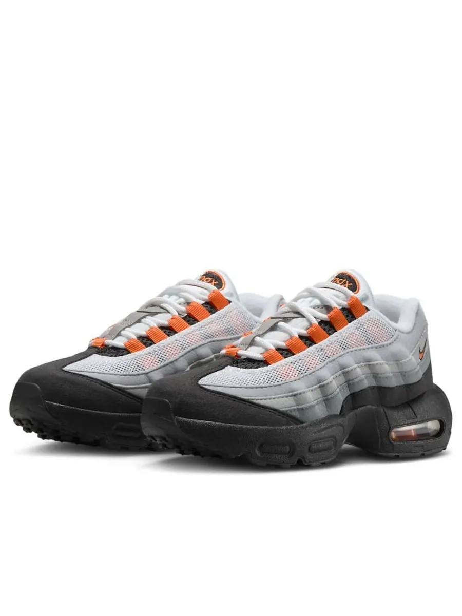 Кроссовки (PS) Nike Air Max 95 OG 'Bright Mandarin' 2025 — изображение 3 из 6, белый