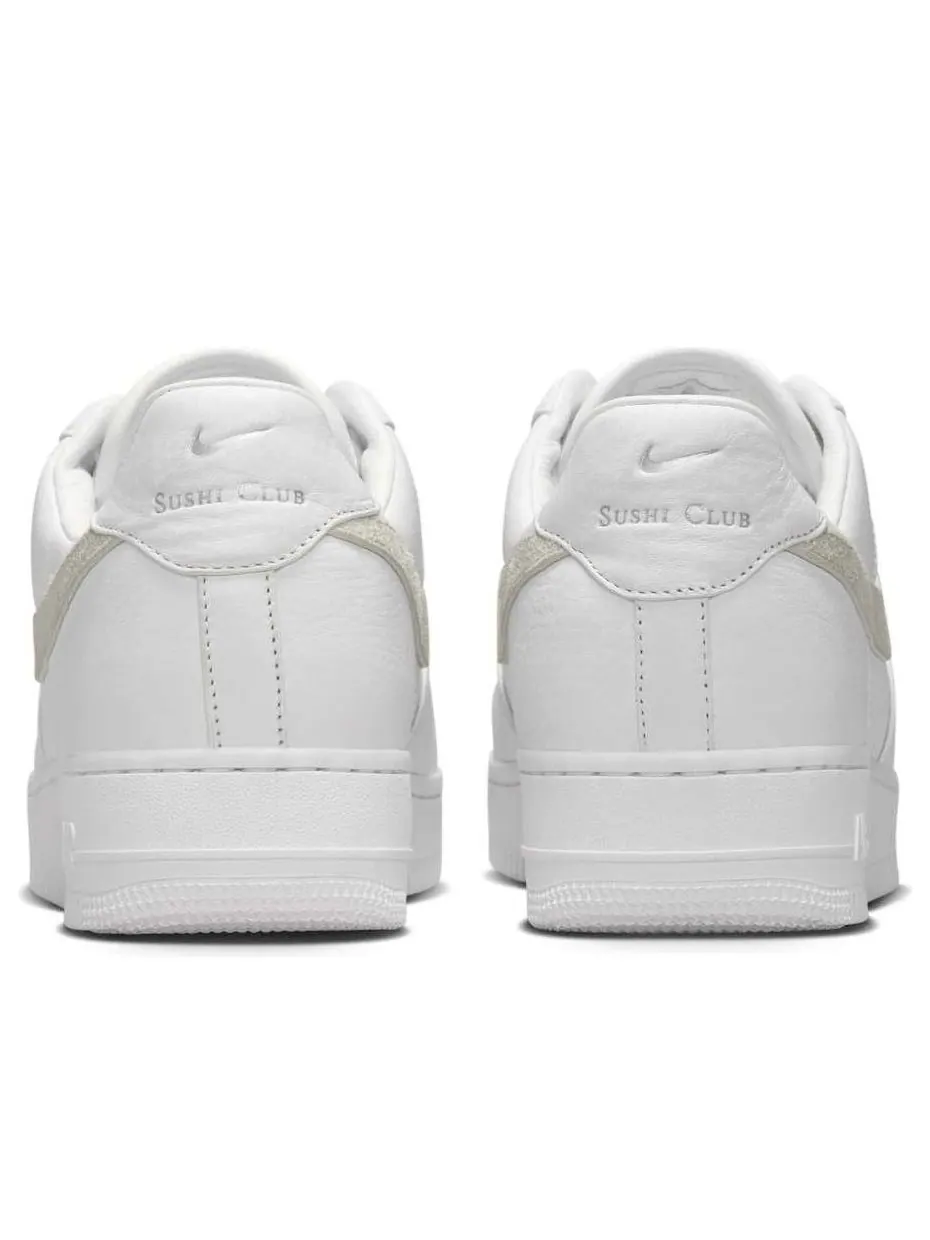 Кроссовки Nike x Sushi Club Air Force 1 Low 'Triple White' — изображение 3 из 6, белый