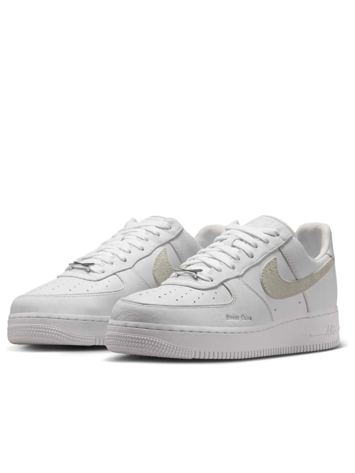 Кроссовки Nike x Sushi Club Air Force 1 Low 'Triple White' — изображение 4 из 6, белый