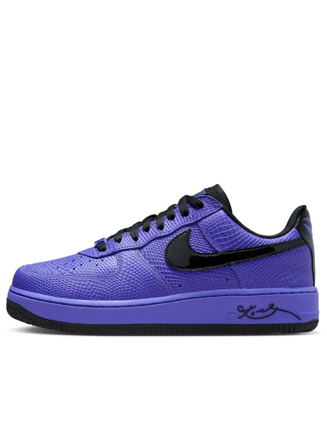 Nike x FC Barcelona x Kobe Air Force 1 Low Protro 'Persian Violet' — изображение 1 из 6, фиолетовый/черный