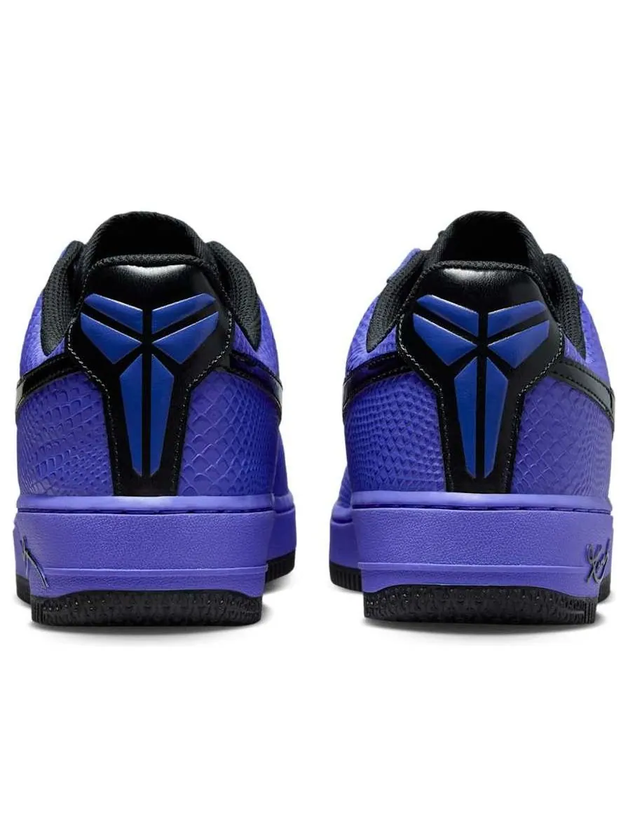 Nike x FC Barcelona x Kobe Air Force 1 Low Protro 'Persian Violet' — изображение 3 из 6, фиолетовый/черный