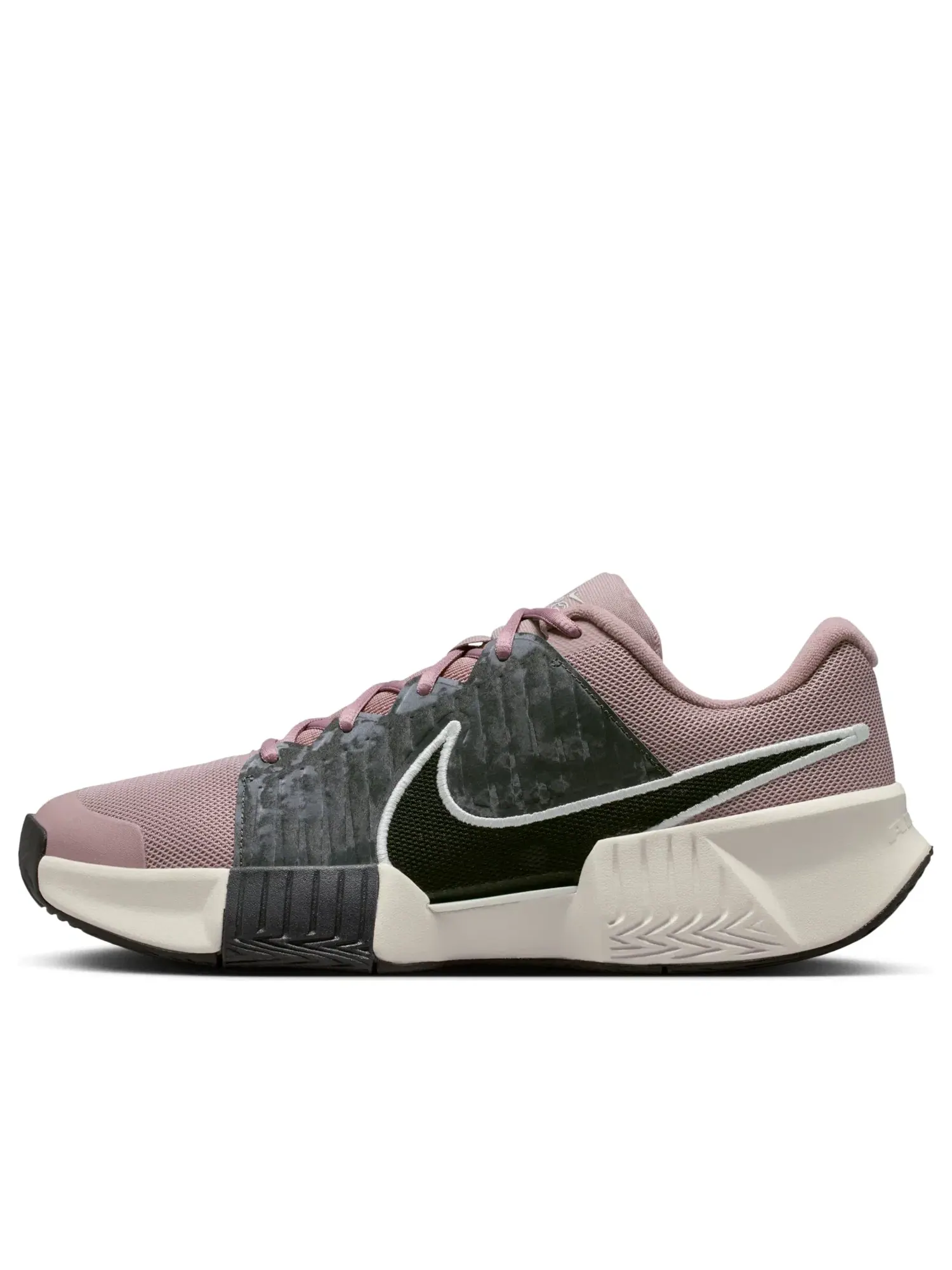 Мужские теннисные кроссовки с шнуровкой Nike GP Challenge Pro Premium HC Light Violet Ore — изображение 1 из 7, фиолетовый