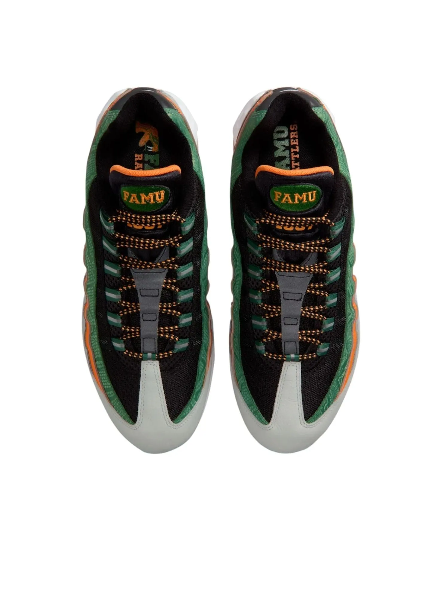 Кроссовки Nike Air Max 95 'Famu' — изображение 4 из 6, зеленый