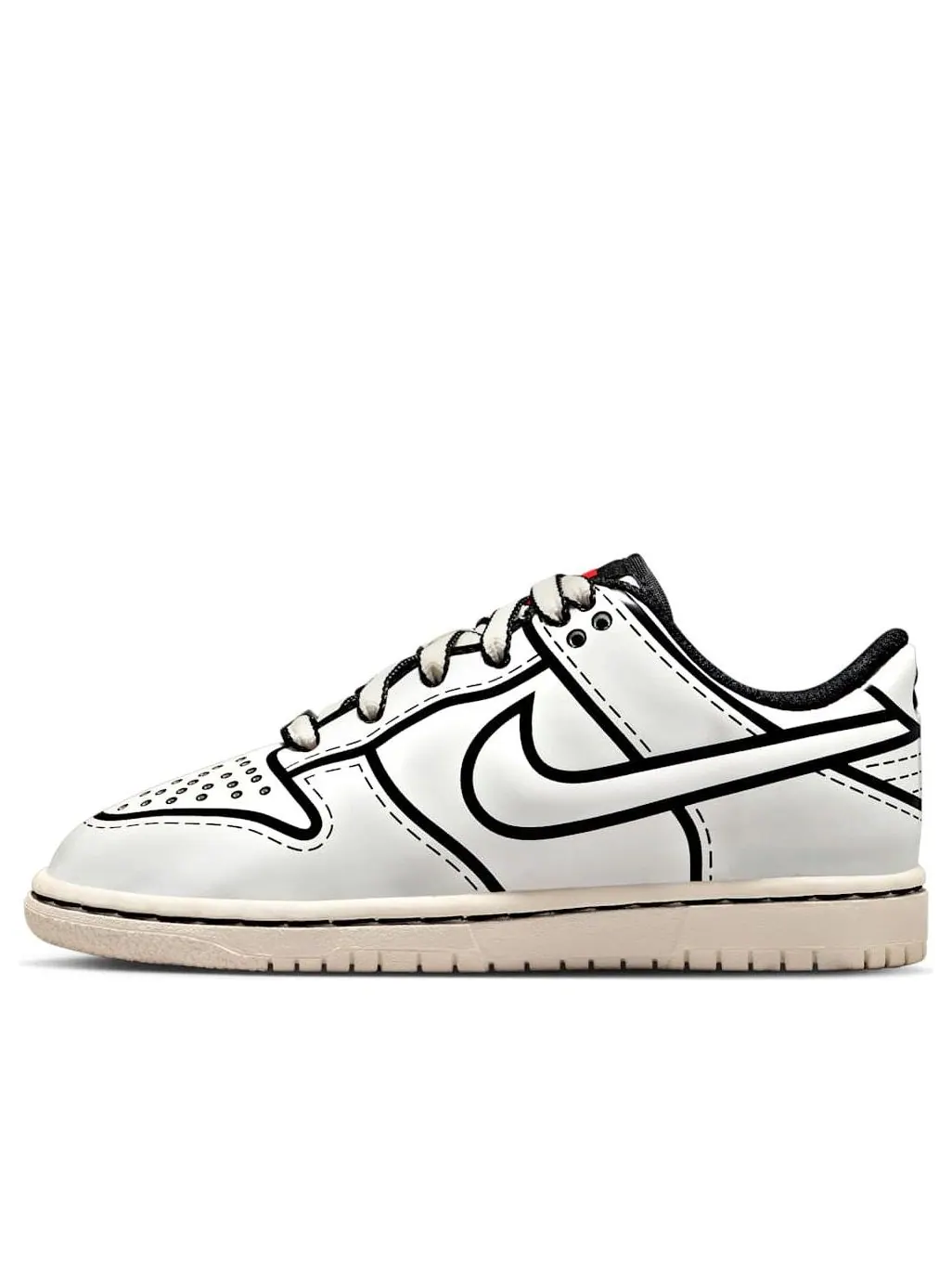 Кроссовки (PS) Nike x Lego Dunk Low 'Sail' — изображение 1 из 6, белый
